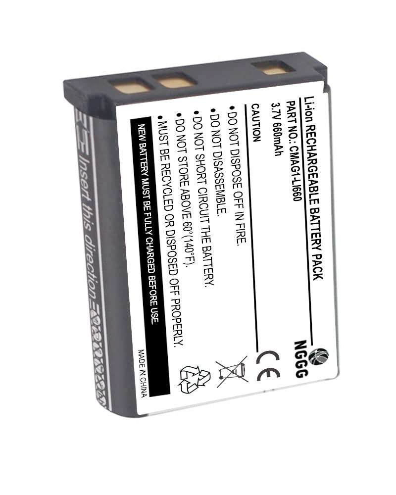 Casio Exilim EX-S8 Battery | 660mAh Li-ion Camera Battery