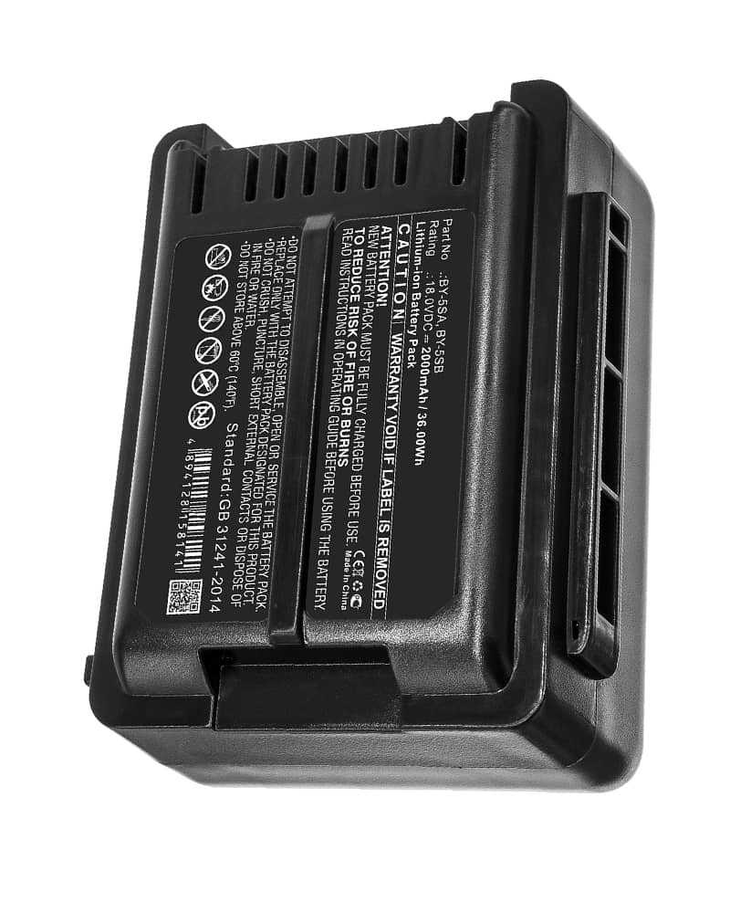Sharp EC-AR5 Battery | 2000mAh Li-ion 18V Vacuum Battery