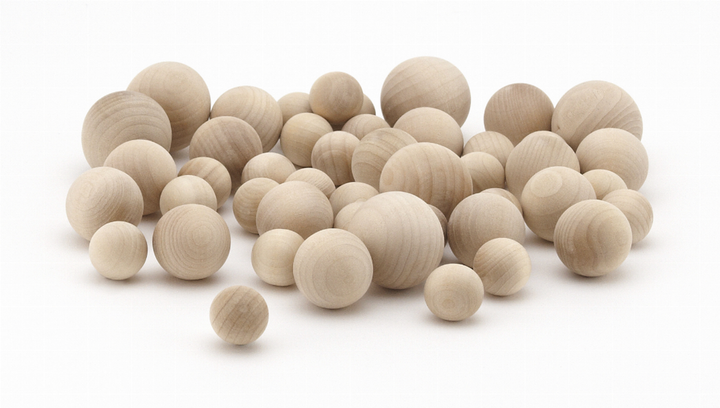 Wood Balls Assorted