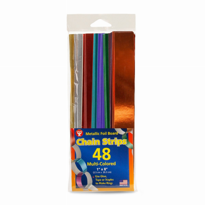 Super Chain Strips Metallic Foil Board - 5