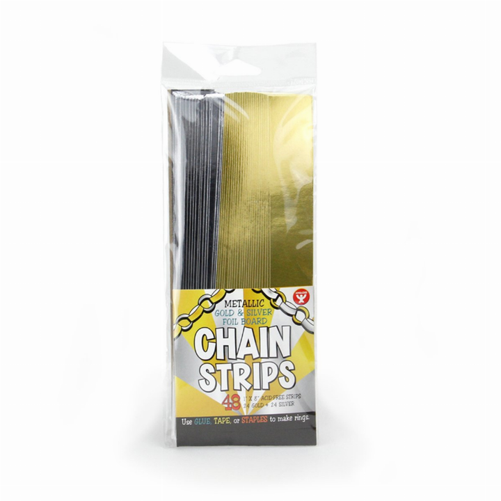 Super Chain Strips Metallic Gold & Silver Board - 4