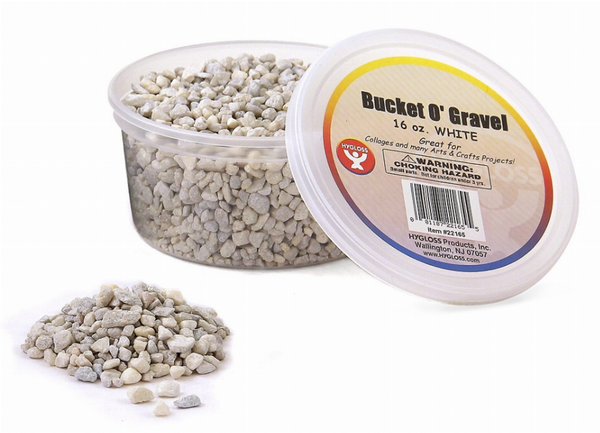 Bucket O' Gravel White