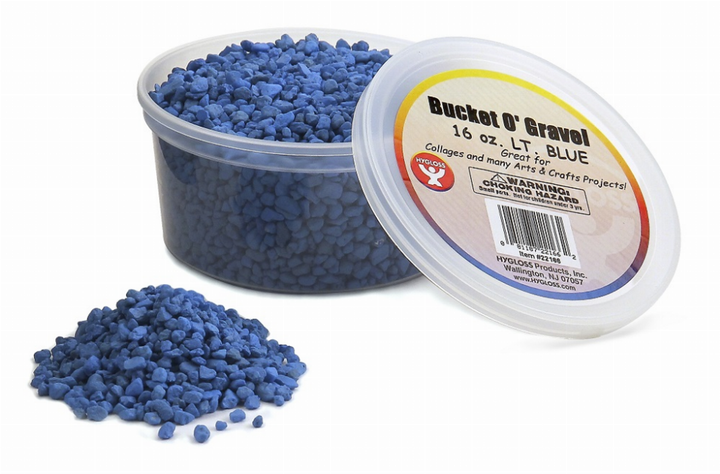 Bucket O' Gravel Light Blue