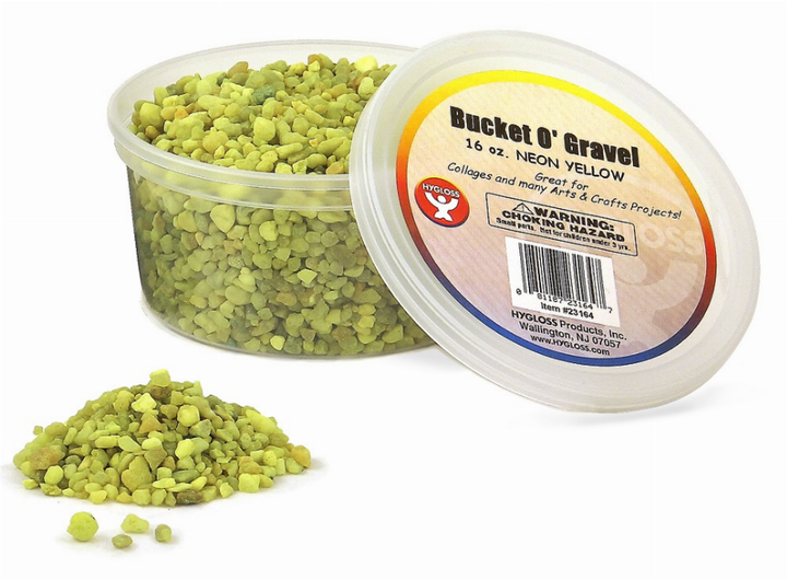 Bucket O' Gravel Neon Yellow