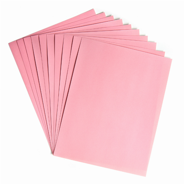 Velour Paper 8.5inx11in Pink