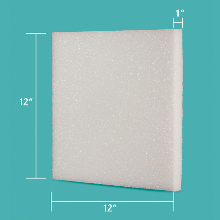 Styrofoam Pack 12inx12inx1in Blocks Combo