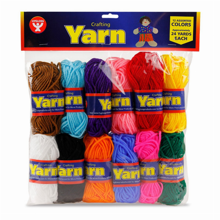 Assorted Yarn Pack (12 Colors) - 5