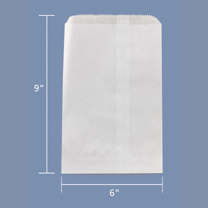 Pinch Bottom Bag White