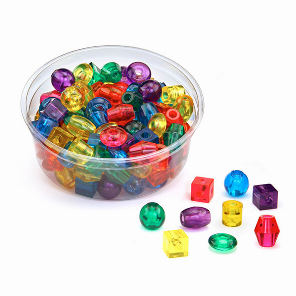 Big Beads - (100 Pieces) Translucent