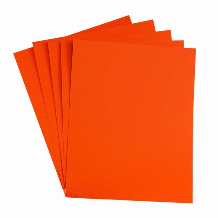 Bright Tag 8.5inx11in Orange