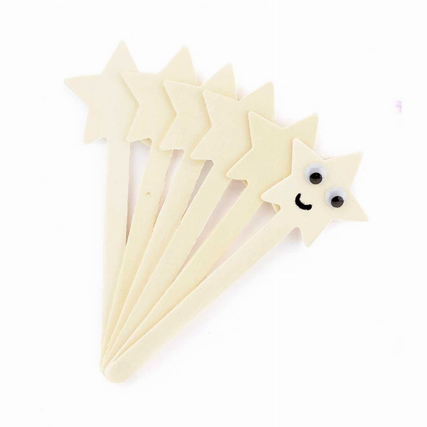 Wood Popstix Shapes Star