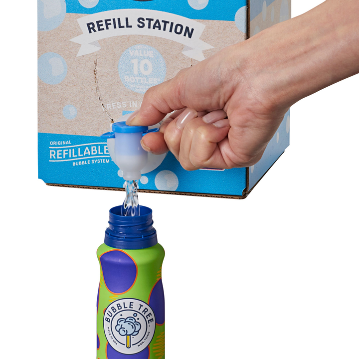 Refillable Bubble System Bottle Size: 1L - 4