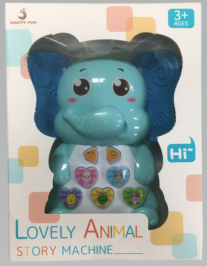 Lovely Musical Animal Elephant Electronic Activity Toy