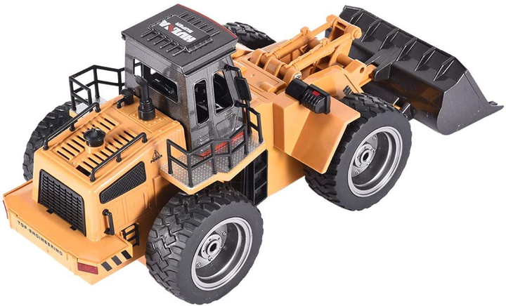 Bulldozer RC Die-Cast Model 9CH Radio Control Toy (1:18 Scale) - 4