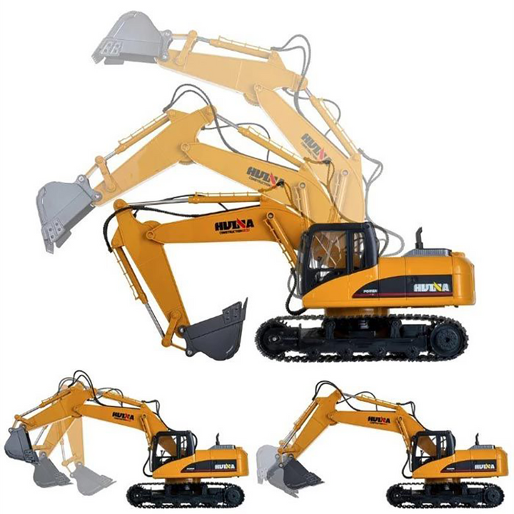 Excavator RC Radio Control Die-Cast Model (1:14 Scale) - 4