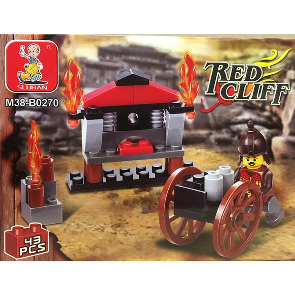 Red Cliff, Territory Guard Building Brick Kit (43 pcs)