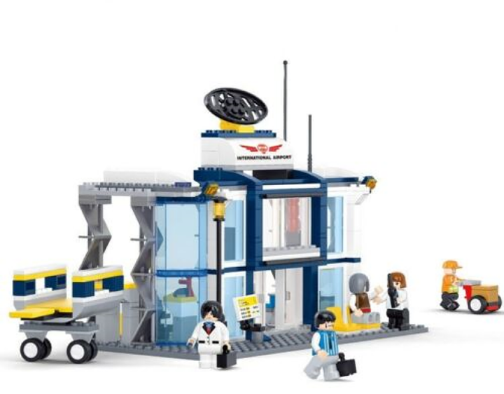 Aviation International Airport Building Brick Kit (678 Pcs) - 5