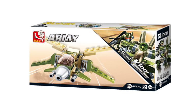 Army Transformer 6-in-1 Building Brick Display Set (448 Pcs) - 5