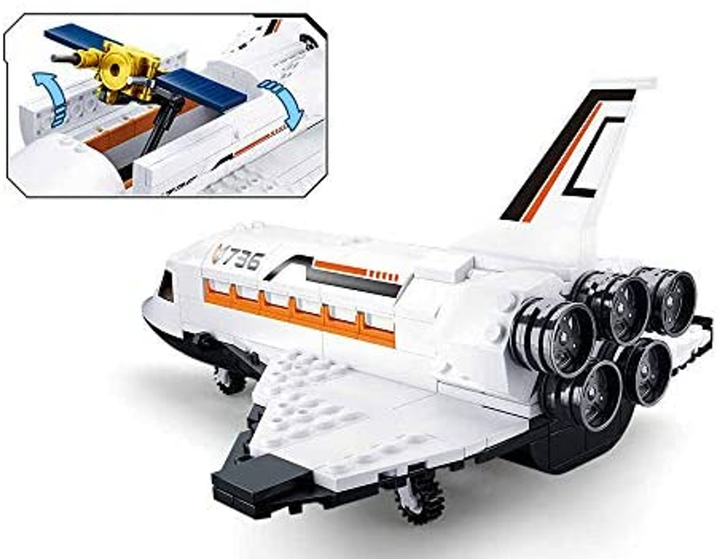 Space Shuttle Building Brick Construction Kit (231 Pcs) - 4