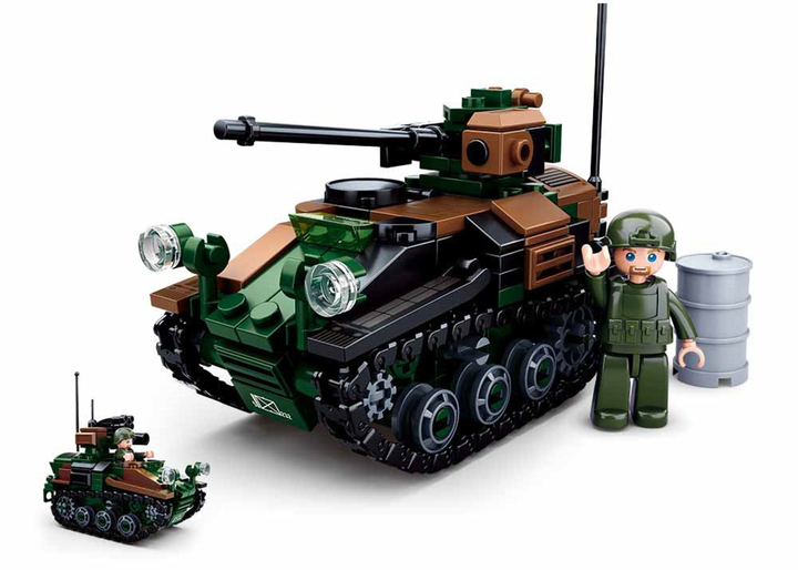 Model Bricks 2-in-1 - Wiesel Armored Weapons Carrier (245pcs) - 2