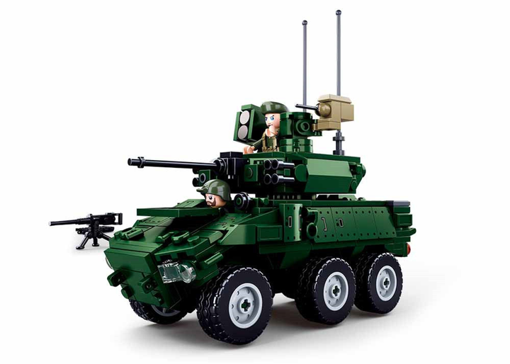 Model Bricks EBRC 6x6 Wheeled Infantry Combat Vehicle (384pcs) - 2