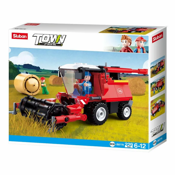 Farm Combine Harvester Building Brick Kit (229 pcs)