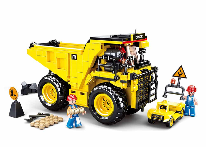 Mine Dump Truck Building Brick Kit (416 pcs) - 2