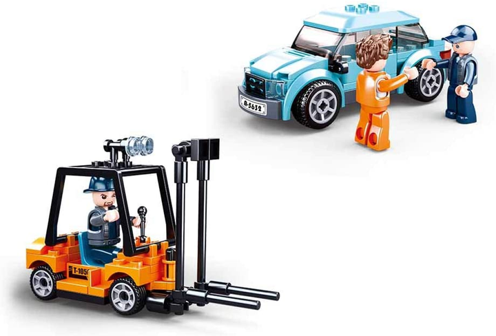 Modern Car Transporter Building Brick Brands (542 pcs) - 4