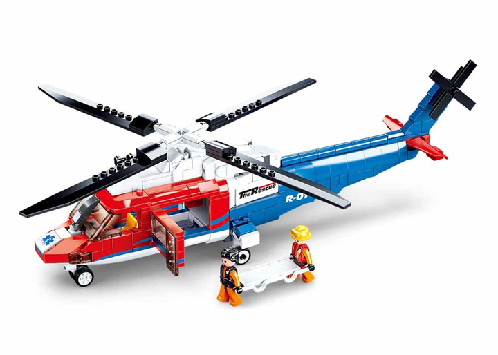 "The Rescue" Medivac Coast Guard Helicopter (402 pcs) - 4