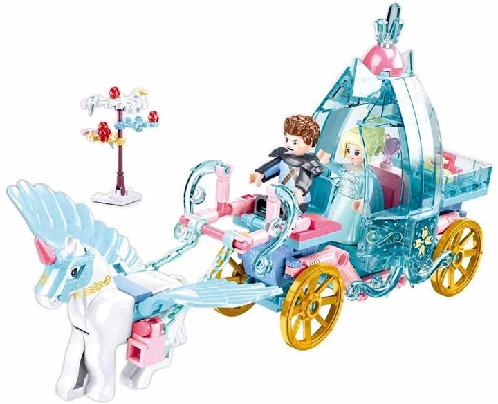 Fairy Tales of Winter Carriage Building Brick Set (191 pcs) - 2