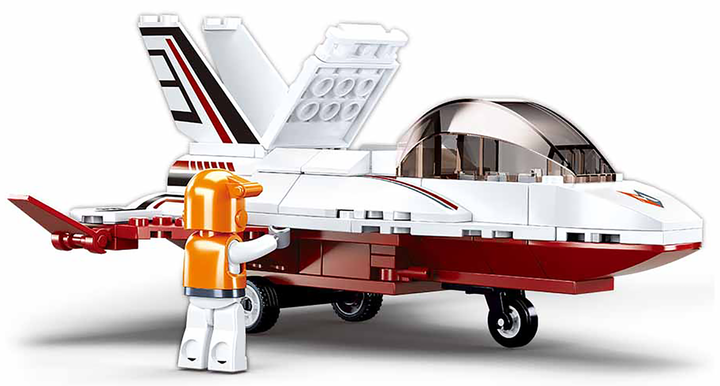 Space Shuttle Planet Hopper Building Brick Kit (115 pcs) - 3