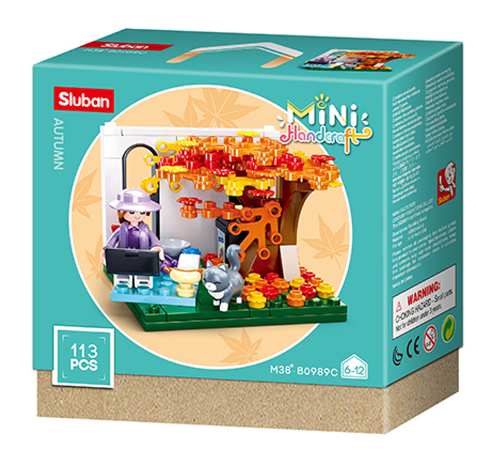 Mini Handicraft Four Seasons Building Brick Display Set - 5