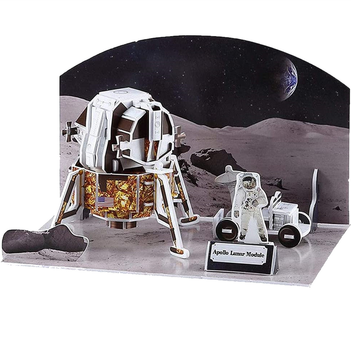 3D Puzzle Apollo Lunar Module (45pcs) - 2