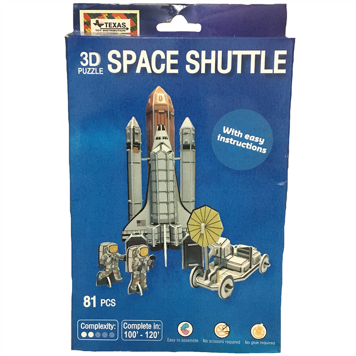 Space Shuttle 3D NASA Puzzle (67 Pcs)