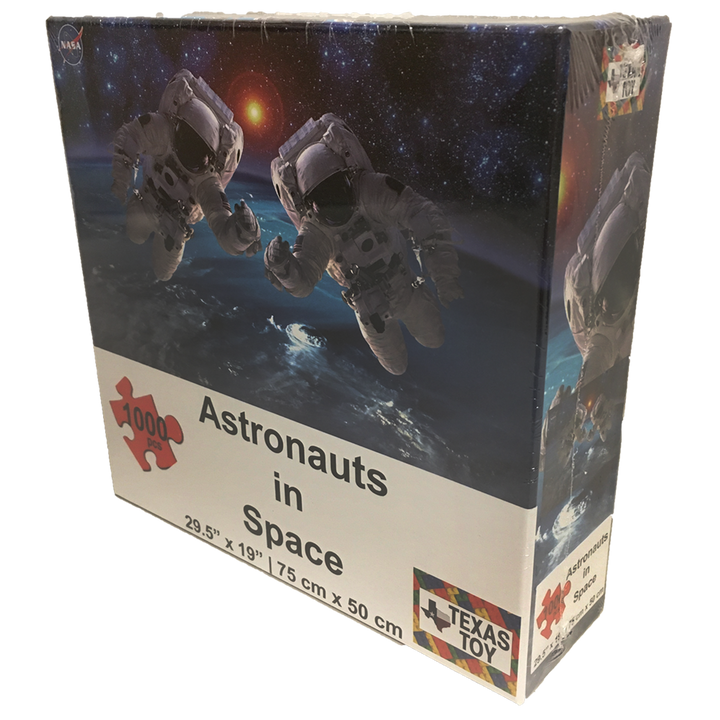 Astronauts in Space Cardboard Puzzle (1000 pieces) - 2