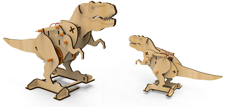 Tyrannosaurus DIY Electric Puzzle Assembly STEM Kit 84 pcs - 2