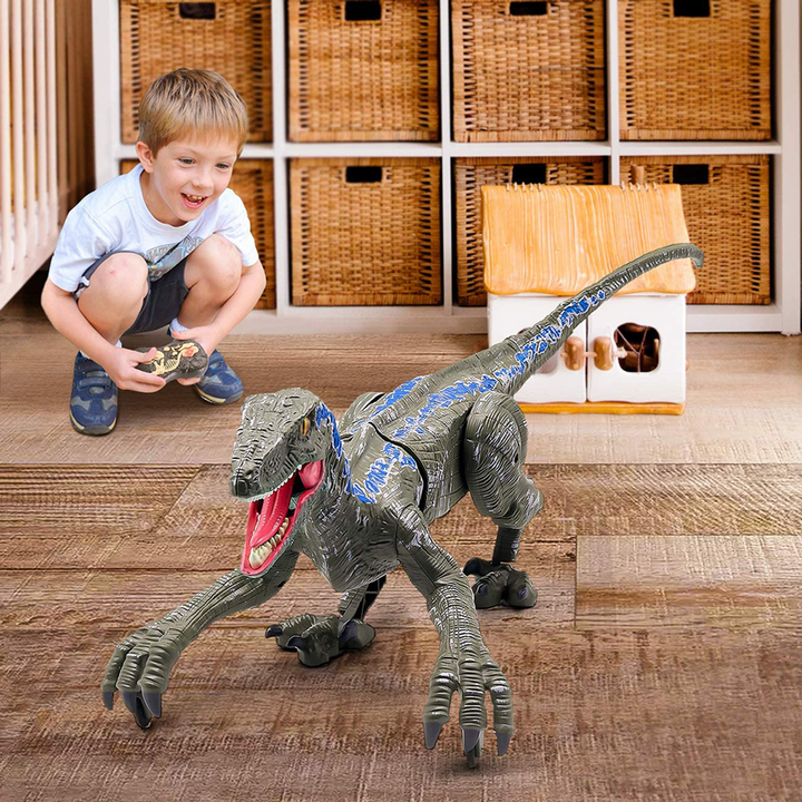 Remote Control RC Velociraptor Dinosaur Toy - 5