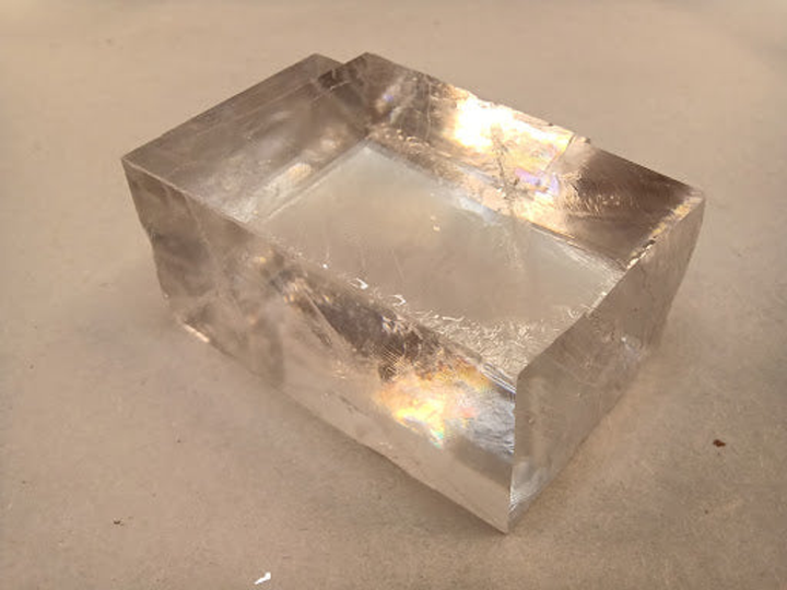 Double Refraction Calcite