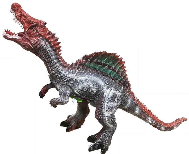 Spinosaurus 19" Vinyl Dinosaur Figurine with Sound Effects - 3