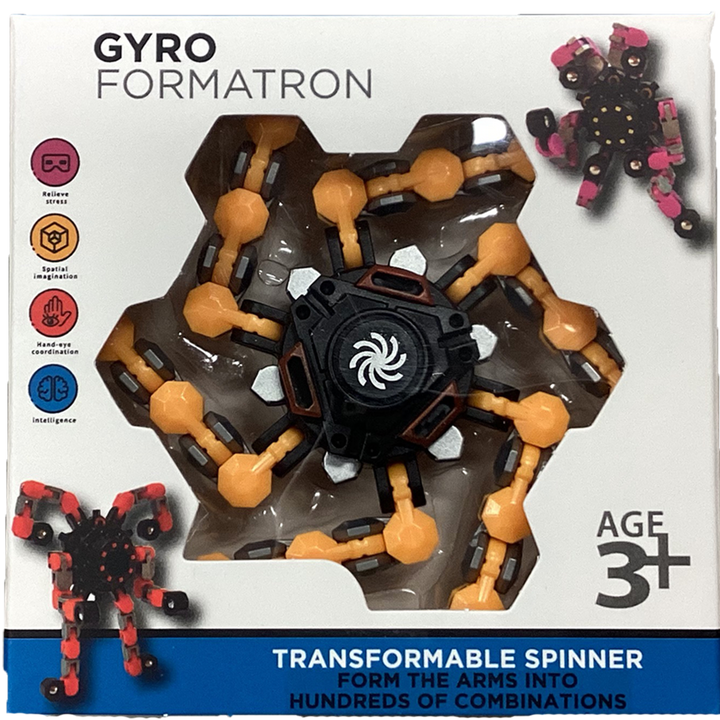 Gyro Formatron Fidget Spinners with Adjustable Arms Blue - 5