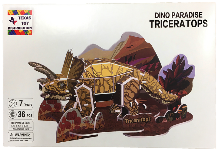 Dinosaur 3D Puzzles EPS Foam Puzzle Sets, Six Types Tyrannosaurus Rex - 5