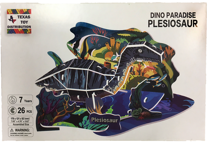 Dinosaur 3D Puzzles EPS Foam Puzzle Sets, Six Types Tyrannosaurus Rex - 6