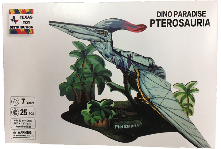 Dinosaur 3D Puzzles EPS Foam Puzzle Sets, Six Types Pterosaur - 7