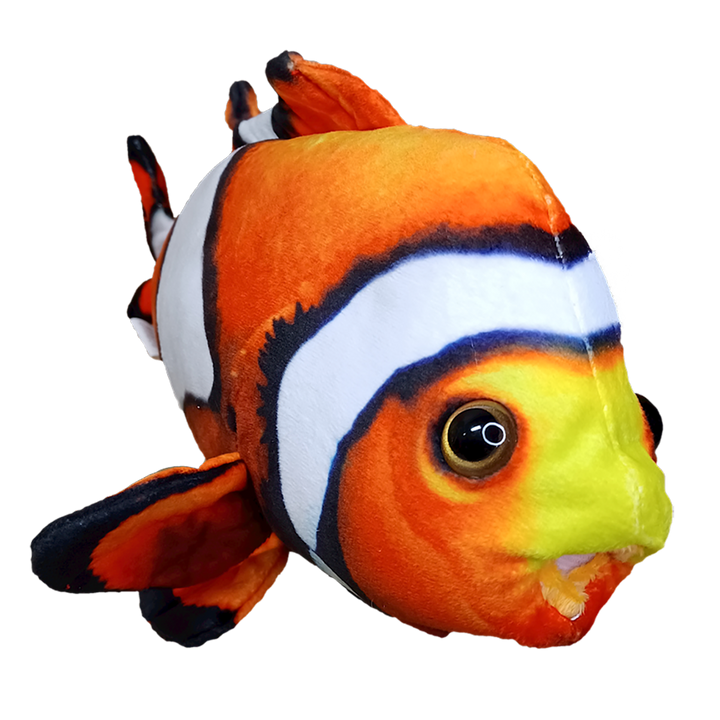 Clownfish Aquatic Plush Stuffed Animal 12" Fish