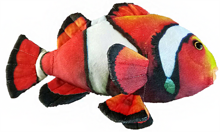 Clownfish Aquatic Plush Stuffed Animal 12" Fish - 4