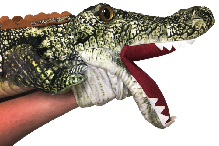 Crocodile 40" Hand Puppet Plush Stuffed Animal - 6