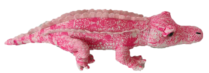 Crocodile Plush 14 Stuffed Animals, Pink and Green Options! Green - 3