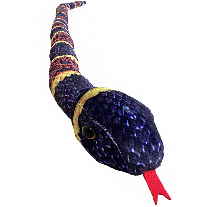 Coral Snake 6.5" Foot Plush Stuffed Animal - 3