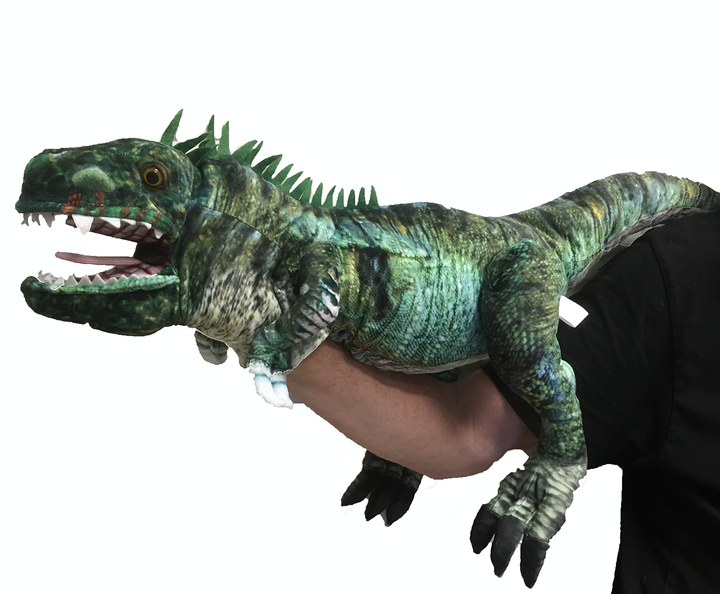 Dinosaur Hand Puppet 35" Plush Stuffed Animal "Rizzo" - 3