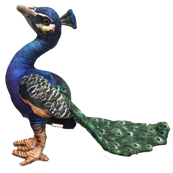 Peacock 18" Beautiful Bird Plush Stuffed Animal